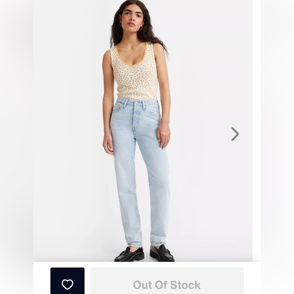 Levi's® Premium
501® '81 WOMEN'S JEANS Size 31 31" L Light Wash